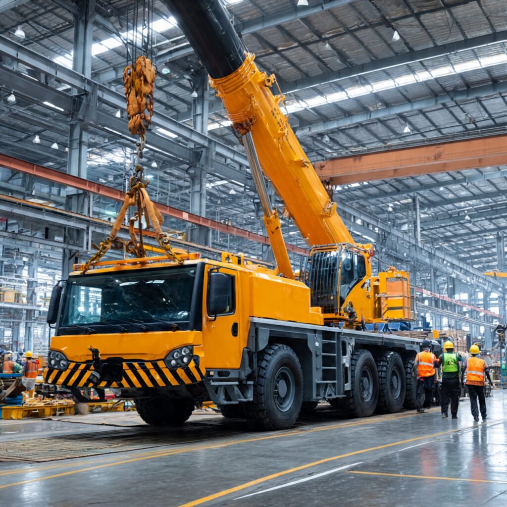 crane on company site