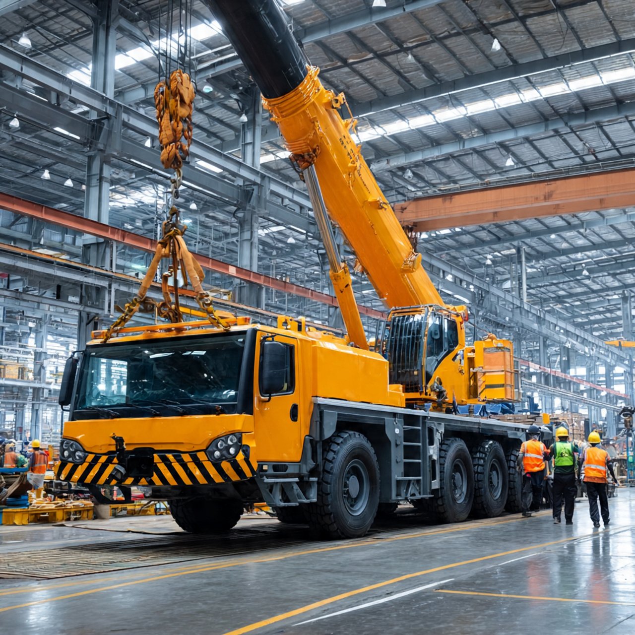 crane on company site